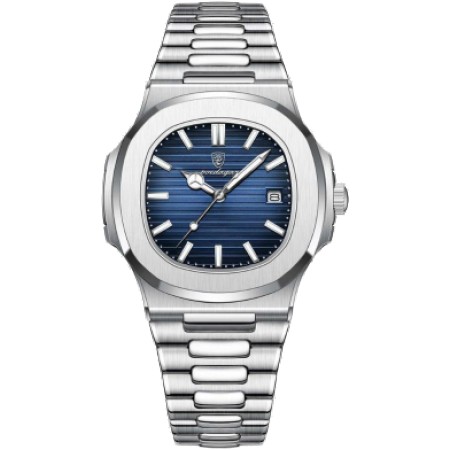 Poedagar Luxury Wrist Watch For Men - 613 (blue)